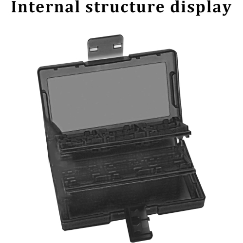 Storage Box,28 in 1 PP Game Case Holder Cartridge Storage Box,Portable Thin Hard Shell Box Game Storage