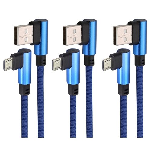 6 Ft 90 Degree ro USB Android Charger Cable 90 Degree USB 2.0 A Male to 2.0 USB ro Male High Speed Fast