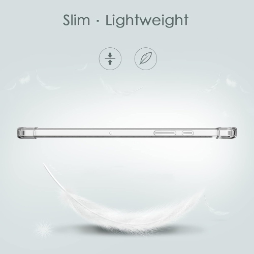 Clear Case for Samsung Galaxy Tab A 10.1 inch[T510/T515], Shockproof [Reinforced Corners] Soft