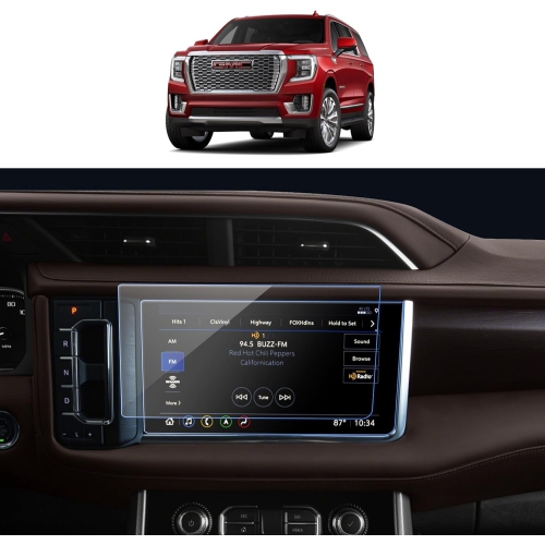 2PCS Protecteur d'écran Yukon Nano pour accessoires 2023 2022 2021 GMC Yukon Denali 10,2 pouces Navigation automobile
