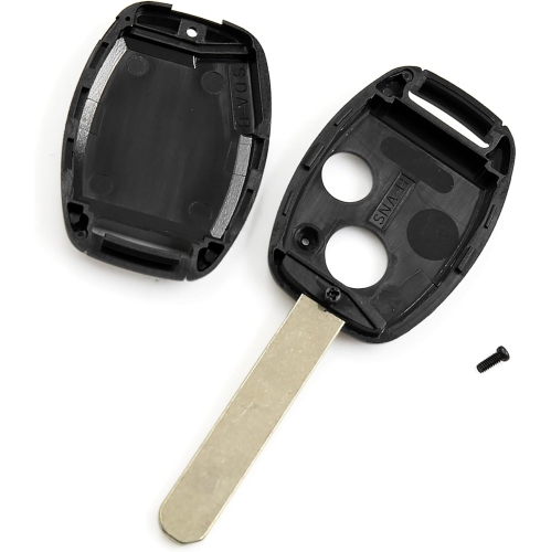 Key Fob Shell Case for Honda Civic Accord CRV Pilot Fit 2 Buttons Replacement | Keyless Entry Remote