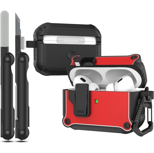 Case Compatible for Airpods Pro 2nd/1st Gen with Auto Snap Switch,Silver Outlines The Border,