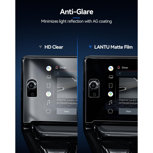 Protecteur d'écran mat Sierra pour GMC Sierra Accessories, film antireflets Gl trempé compatible avec le Sierra 2022-2024