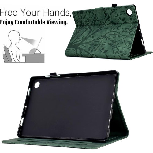 Case for Lenovo Tab M10 Plus 10.6" 3rd Gen 2022, Premium PU Leather Flip Folio Stand Cover with [ Slot] [Pen