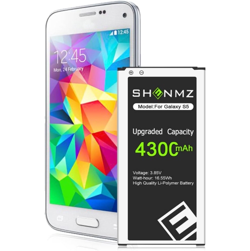 Galaxy S5 y, 4300mAh Ultra High Capacity New 0 Cycle Replacement y for Samsung Galaxy S5