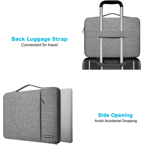 360 Protective Laptop Sleeve Compatible with MacBook Air 15 inch M2 A2941/Pro 16 inch 2023-2019 M3 A2991 M2