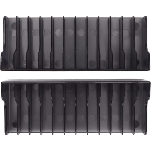 Game Storage Rack, 2PCS Multi Functional Game Disk Display Box Bracket for, CD Disks Holder Game Box