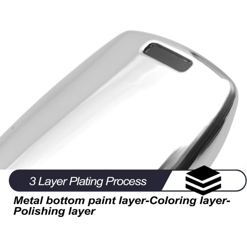 Compatible avec l'étui pour porte-clés en TPU argenté Mirai Sienna Venza RAV4 Prime Mirai 2022 2021 2020 de Toyota Land Cruiser