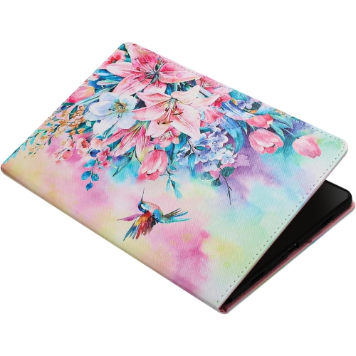 Case for Samsung Galaxy Tab A9 SM-X110/X115/X117, Premium PU Leather Folding Stand Cover