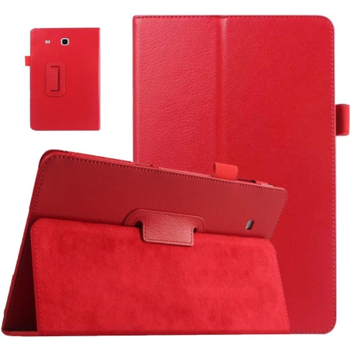 Folio Case for Tab E 9.6'' Model SM-T560 T561 T565 and SM-T567V, Slim PU Leather Case Cover for Samsung Galaxy