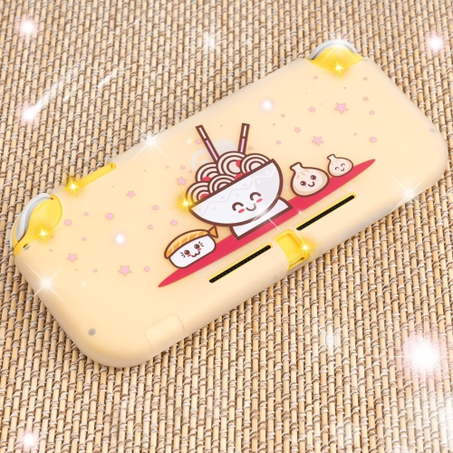 Ramen Sushi Switch Cover | Food Dumpling Noodles Japanese Cute Kawaii Pastel Case | Snap on Shell