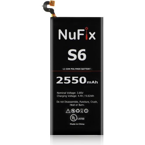 y Replacement for Samsung S6 2550mAh Compatible Replacement y EB-BG920ABE EB-BG920ABA SM-G920W8