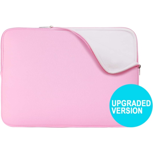 RAINYEAR 15.6 Inch Laptop Sleeve Case Soft Fluffy Lining Cover Bag Compatible with 15.6" Notebook Computer Chromebook