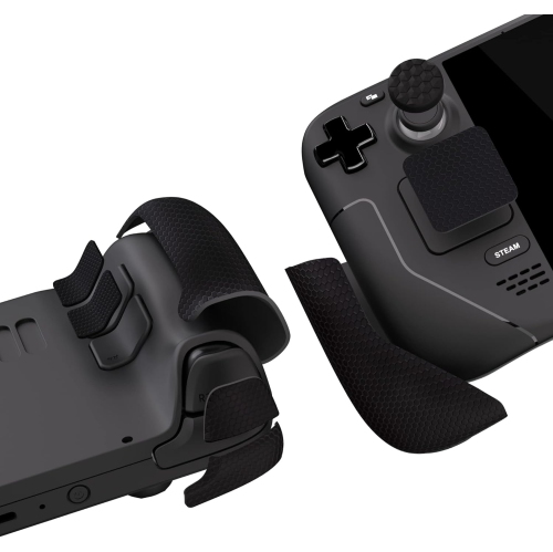 Professional Textured Soft Rubber Pads Handle Grips for Steam Deck LCD & O, Trackpads Skin Grip
