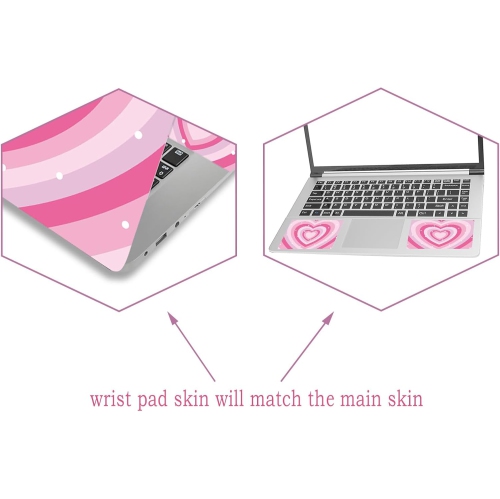 Laptop Decal Sticker Skin Cover, 11.6”12" 13" 13.3" 14" 15" 15.4" 15.6 Laptop Netbook Vinyl Skin Sticker Cover Art