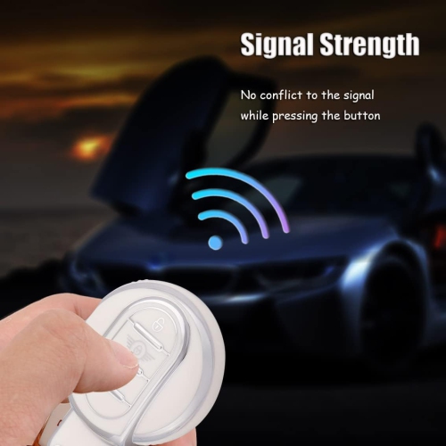 Couvercle de porte-clés à 3 boutons compatible avec BMW Mini Cooper F55 Clubman F54 Hatch F56 Cabrio F57 Countryman Cooper S