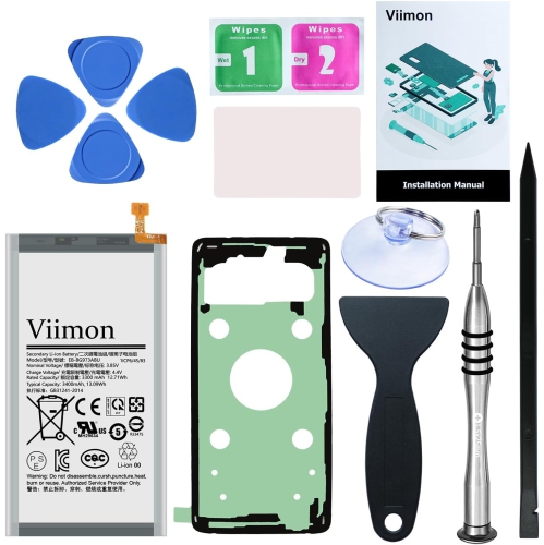 S10 y Replacement Kits for Samsung Galaxy S10 All Models with Adhesive and Repair Tool Kits