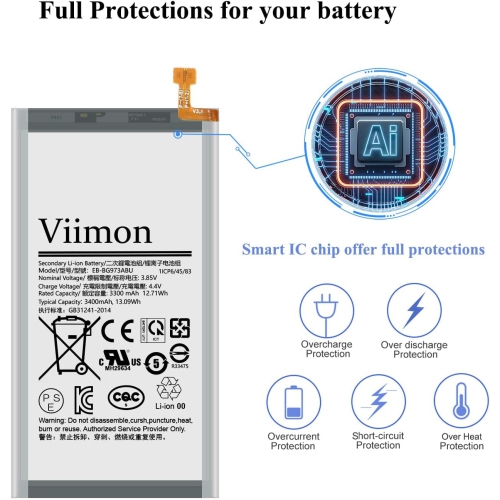 S10 y Replacement Kits for Samsung Galaxy S10 All Models with Adhesive and Repair Tool Kits