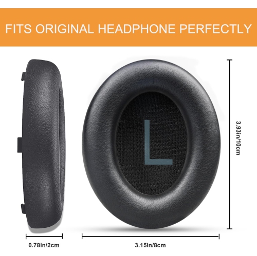 GVOEARS Replacement Earpads for Bose 700 Headphones, Ear Pads Cushions with Softer Leather,