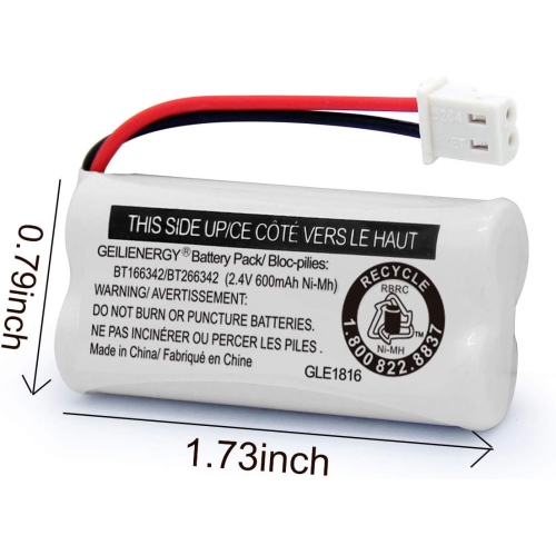 Replacement y BT166342 / BT266342 BT183342/BT283342 BT166342/BT266342 Compatible for Vtech at&T