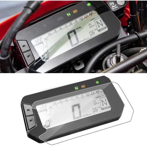 BAIONE  Worldmotop Screen Protector Instrument Film Motorcycle Scratch Cluster Dashboard Protection Replacement