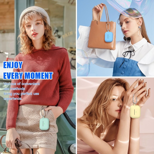 for AirPods Pro Case Cover, Military Grade Anti-Fall Soft Silicone Shock-Absorbing Protective for AirPods Pro