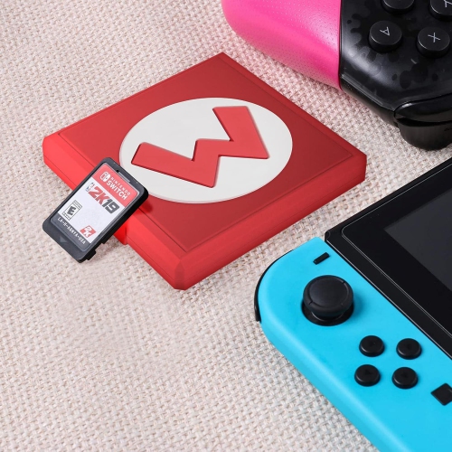 Étui de jeu compatible avec Nintendo Switch NX/NS, étui de transport protecteur rigide avec 12