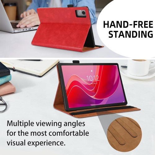 Case for Lenovo Tab M11 11 inch 2024 /Xiaoxin Pad 2024 (TB331FC) with Hand Strap Pocket - PU Leather Multi