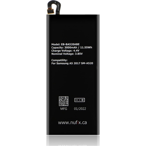y Replacement for Samsung A5 2017 3000mAh Compatible Replacement y EB-BA520ABE EB-BA520ABA SM-A520W