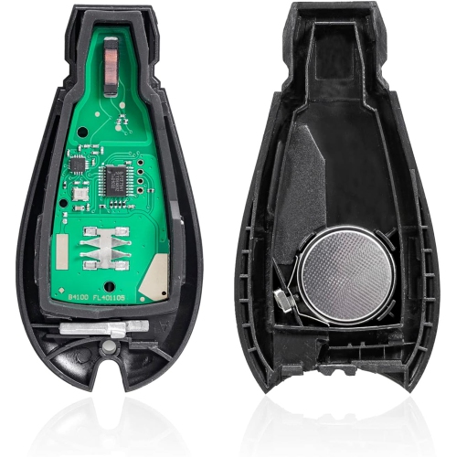 4 Buttons Replacement Keyless Remote Car Key Fob Black for 2013-2016 Dodge- M3N32297100