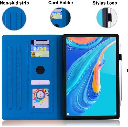 Case for Lenovo Tab M9 9.0 inch with TPU Soft Shell & Premium PU Leather，Multiple Viewing Angles