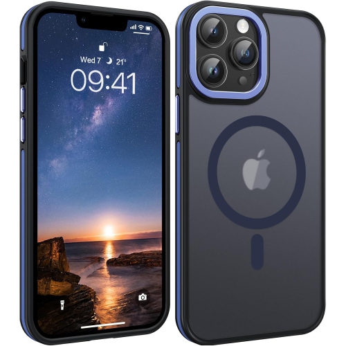 Magnetic for iPhone 13 Pro Max Case, Phone Case iPhone 13 Pro Max [Compatible with MagSafe] Translucent Matte