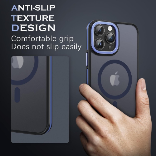 Magnetic for iPhone 13 Pro Max Case, Phone Case iPhone 13 Pro Max [Compatible with MagSafe] Translucent Matte