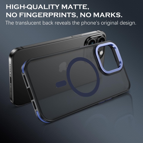 Magnetic for iPhone 13 Pro Max Case, Phone Case iPhone 13 Pro Max [Compatible with MagSafe] Translucent Matte