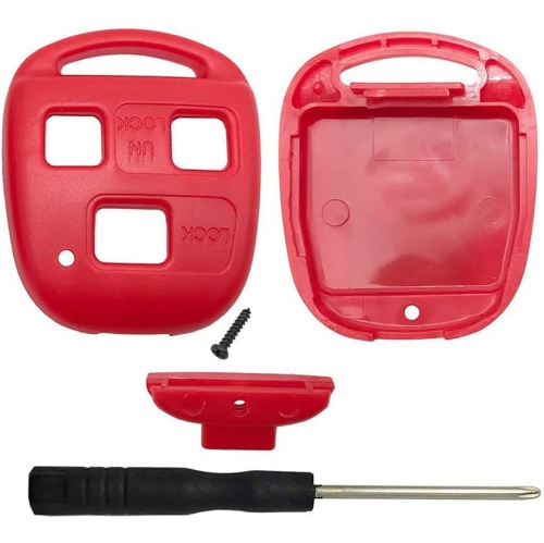 3 Buttons Replacement Keyless Entry Key Fob Case Shell Key Fob Cover Fit for Lexus ES GS GX is LS LX RX SC ES300 ES330