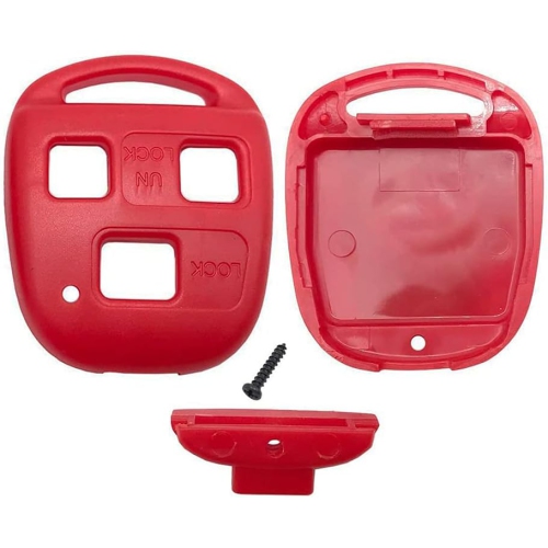 3 Buttons Replacement Keyless Entry Key Fob Case Shell Key Fob Cover Fit for Lexus ES GS GX is LS LX RX SC ES300 ES330