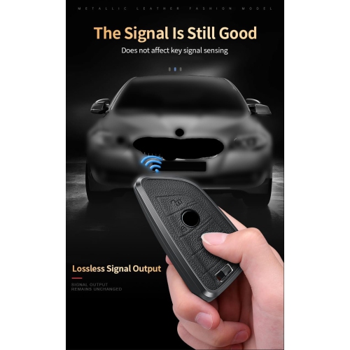 Key Fob Cover for BMW 3 Series 2020 2021 X3 X1 M5 Series 5 6 7 Keyless Remote Keychain Holder Full Protection