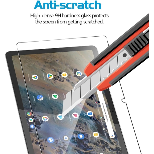 [2 Pack] Screen Protector for Lenovo Chromebook Duet 3, Tempered Gl, Anti-Scratch, 9H Hardness