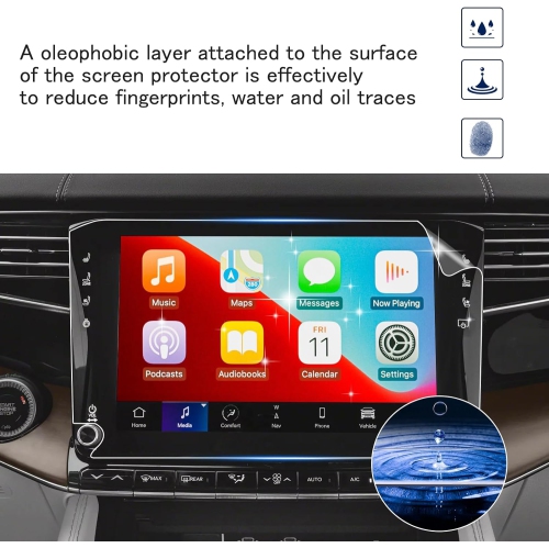 for 2024 Jeep Grand Wagoneer Screen Protector 2022-2024 Grand Wagoneer 12 Inch Touch