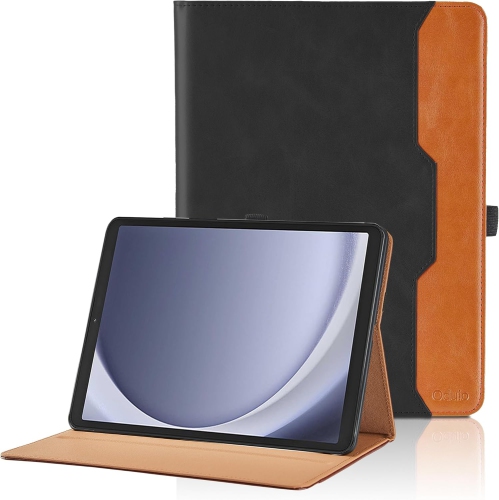 Case for Samsung Galaxy Tab A9 8.7 inch 2023 - [Hand Strap] Multi-Angle Viewing Stand PU Leather Flip