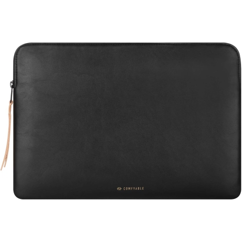 Housse protectrice mince pour portable 13-13. 3&nbsp;po Compatible avec les MacBook Pro et MacBook Air d'13&nbsp;po, sac en cuir PU