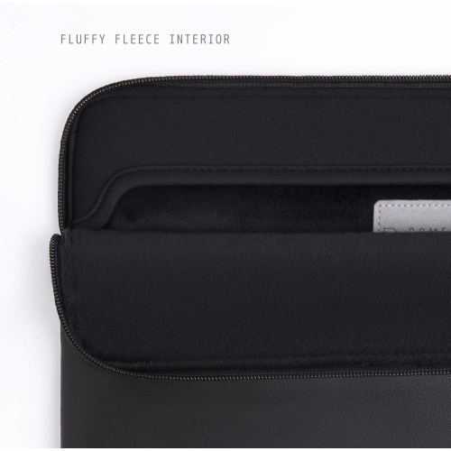 Housse protectrice mince pour portable 13-13. 3&nbsp;po Compatible avec les MacBook Pro et MacBook Air d'13&nbsp;po, sac en cuir PU