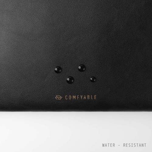 Housse protectrice mince pour portable 13-13. 3&nbsp;po Compatible avec les MacBook Pro et MacBook Air d'13&nbsp;po, sac en cuir PU