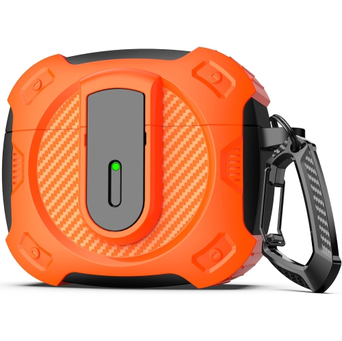 for AirPods 3 Generation case, 2024 New Space-Themed Protective case. Compatible with Airpods 3, [Orange]