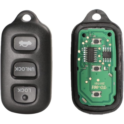 GQ43VT14T Remote Key Fob Compatible with Toyota Camry 2000-2006, Corolla 2003-2008, Matrix Sedan 2002-2006,