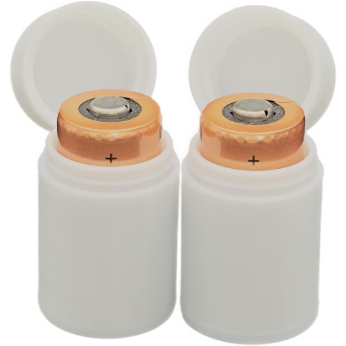 - Slimline CR123a y Case, Soft Durable Material - Pack of 2
