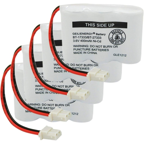 BT-17333 BT-27333 Handset Telephone Rechargeable y 2/3AA 3.6V NI-CD Cordless Phone y Compatible