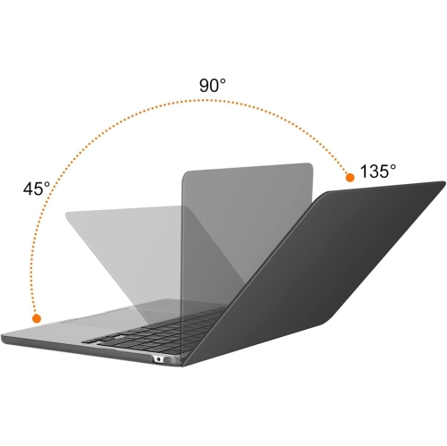 Compatible with MacBook Air 13 inch Case 2024 2023 2022 M3 A3113 M2 A2681 Touch ID, Hard Case&Keyboard