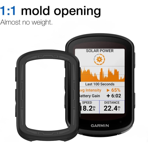 Case for Garmin Edge 540/Garmin Edge 840/Edge 840 Solar/Edge 540 Solar + Screen Protector, Shock-Absorption