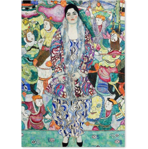 ART POSTER GALLERY  Poster Gustav Klimt “Portrait Of Friederike Maria Beer” 42㎝×29.7㎝/16.53Inch×11.69Inch(A3)【Made In Japan】 ＜Fine Art